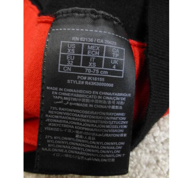 G by Guess Red and Black Bodycon Halter Dress (Size XS) - Picture 6 of 11